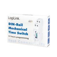 LogiLink ET0009, Tages-/Wochenzeitschaltuhr, Weiß, IP20, 220 - 240 V, 50 - 60 Hz, 0,5 W