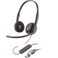 HP POLY Blackwire 3220 USB-C Stereo-Headset +...