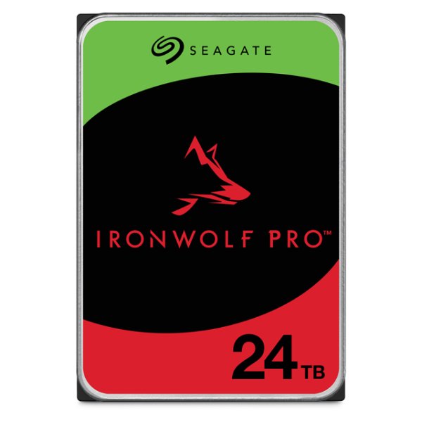 Seagate IronWolf Pro ST24000NT002, 3.5", 24 TB, 7200 RPM