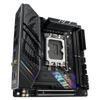 ASUS ROG STRIX B760-I GAMING WIFI, Intel, LGA 1700, Intel® Celeron®, Intel® Core™ i3, Intel® Core™ i5, Intel® Core™ i7, Intel® Core™ i9,..., LGA 1700, DDR5-SDRAM, 96 GB