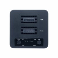 StarTech.com 1:1 M.2 NVMe Kopierstation, 90GB/m Unabhängiger PCIe SSD Duplicator/Clone Station, USB-C 3.2 20Gbps M.2 Dual-Bay Dock, NVMe Cloner, USB-C/A Kabeln, M.2, 0,1 W, 100 - 240 V, 0.6 A, 12 V, 2 A