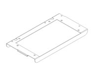 Chenbro PSU Bracket, ISO9001, ISO14001, 2 x 4 scr.