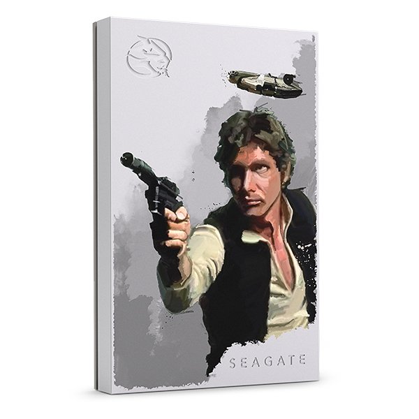 Seagate Game Drive Han Solo™ Special Edition FireCuda, 2 TB, 3.2 Gen 1 (3.1 Gen 1), Grau