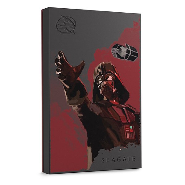 Seagate Game Drive Darth Vader™ Special Edition FireCuda, 2 TB, 3.2 Gen 1 (3.1 Gen 1), Schwarz, Rot