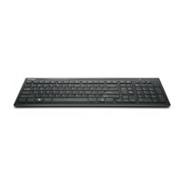 Kensington Advance Fit™ Slim Wireless Tastatur, Volle Größe (100%), Kabellos, RF Wireless, AZERTY, Schwarz