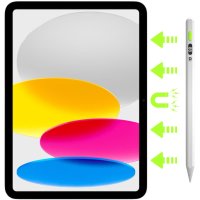 DEQSTER Pencil Lite - Digitaler Eingabestift - Stylus - iPad Stift - kompatibel zu allen Apple iPads ab 2018