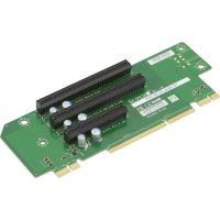 Supermicro RSC-R2UW-2E8E16+, PCIe, PCIe, Volle Höhe, PCIe 3.0, Schwarz, Grün