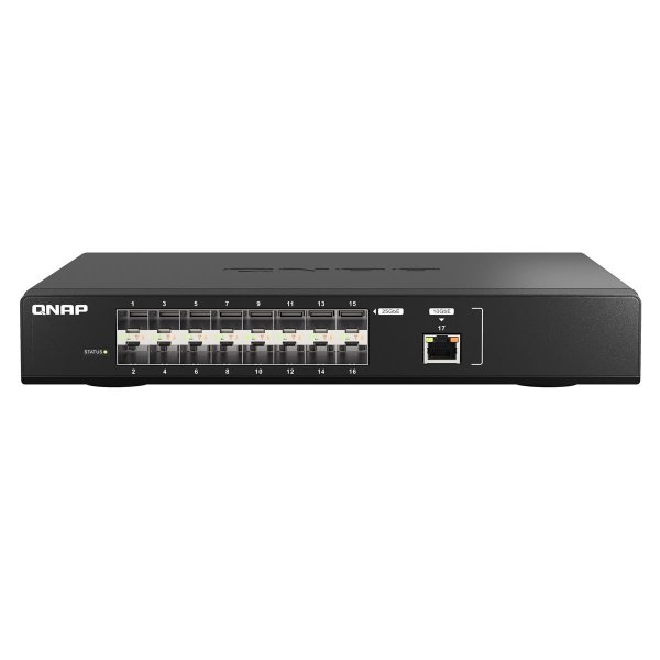 QNAP QSW-M5216-1T, Managed, L2, Rack-Einbau