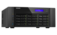 QNAP TS-h1290FX, NAS, Tower, EPYC, 7232P, Schwarz