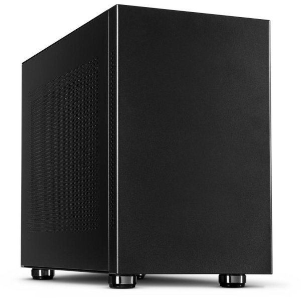 Inter-Tech IM-1 POCKET, Micro Tower, PC, Schwarz, ITX, micro ATX, 15,5 cm, 33,5 cm