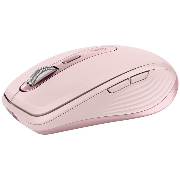 Logitech MX Anywhere 3, rechts, Laser, RF Wireless + Bluetooth, 4000 DPI, Pink