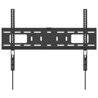 Manhattan Ultraflache TV-Wandhalterung mit besonders hoher Traglast, Für Bildschirme von 37" bis 70" und bis zu 50 kg, starr, extraflache Bauform, schwarz, 50 kg, 94 cm (37"), 177,8 cm (70"), 200 x 200 mm, 600 x 400 mm, Schwarz