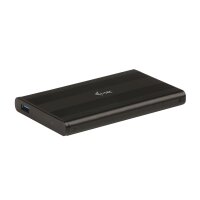 i-tec Advance MySafe AluBasic 2.5" USB 3.0, HDD / SSD-Gehäuse, 2.5 Zoll, SATA, Serial ATA II, Serial ATA III, 5 Gbit/s, USB Anschluss, Schwarz