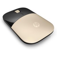 HP Z3700 Wireless-Maus, Gold, Beidhändig, Optisch, RF Wireless, 1200 DPI, Gold