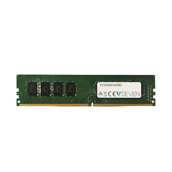 V7 V72560016GBD, 16 GB, 1 x 16 GB, DDR4, 3200 MHz, 288-pin DIMM