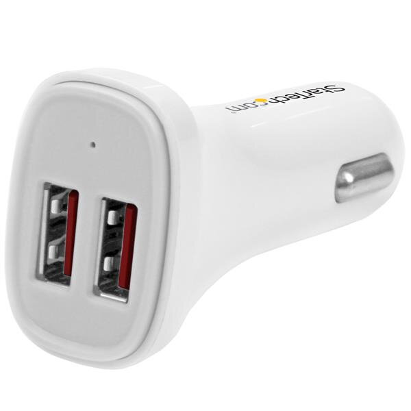 StarTech.com USB2PCARWHS, Auto, Zigarettenanzünder, 5 V, Weiß