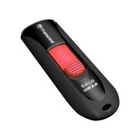 Transcend JetFlash 590 16GB, 16 GB, USB Typ-A, 2.0, Dia, 4,9 g, Schwarz