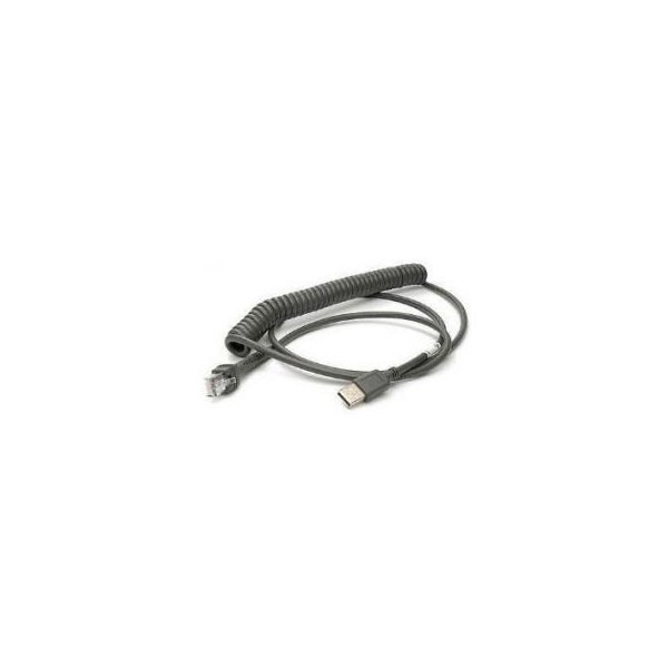 Zebra CBA-UF6-C12ZAR, Schwarz, 3,6576 m, USB A, RJ-45, 1 Stück(e)