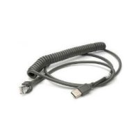 Zebra CBA-UF6-C12ZAR, Schwarz, 3,6576 m, USB A, RJ-45, 1...