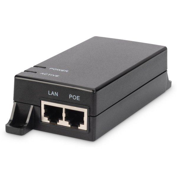 DIGITUS Gigabit Ethernet PoE Injektor, 802.3af, 15,4 W