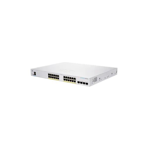 Cisco CBS250-24FP-4X-EU, Managed, L2/L3, Gigabit Ethernet (10/100/1000), Rack-Einbau