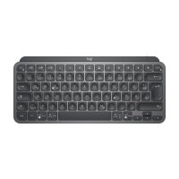 Logitech Mx Keys Mini For Business, Kabellos, RF Wireless + Bluetooth, Scherenschalter, QWERTZ, LED, Graphit