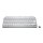 Logitech MX Keys Mini for Business, Kabellos, RF Wireless + Bluetooth, Scherenschalter, QWERTY, LED, Aluminium, Weiß