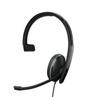 EPOS | SENNHEISER ADAPT 135T USB II, Kabelgebunden, Büro/Callcenter, 20 - 20000 Hz, 107 g, Kopfhörer, Schwarz