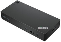 Lenovo ThinkPad Universal Thunderbolt 4 Smart Dock, Kabelgebunden, Thunderbolt 4, 3,5 mm, Schwarz, 40 Gbit/s, 60 Hz