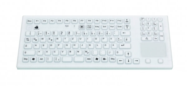 GETT Eingabegeräte, Full-size (100%), Verkabelt, USB, Mechanischer Switch, QWERTZ, Weiß