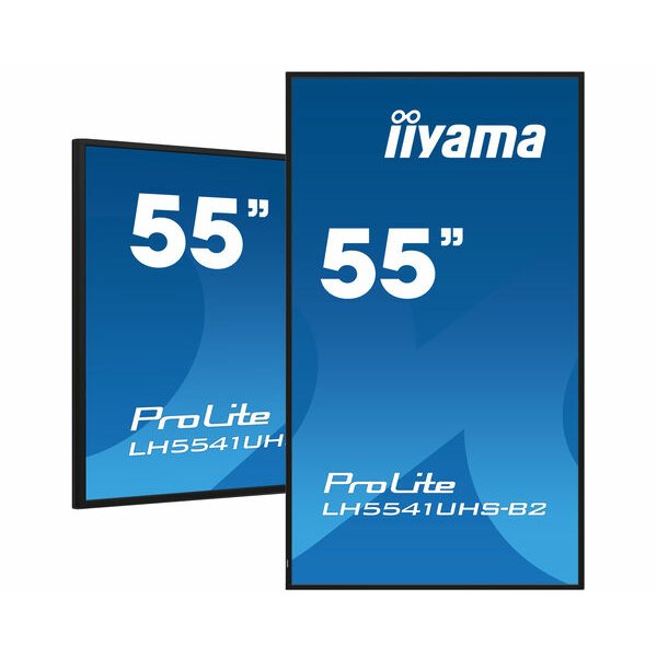 Iiyama LH5541UHS-B2, Kiosk-Design, 138,7 cm (54.6"), LCD, 3840 x 2160 Pixel, 18/7