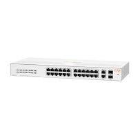 HPE Instant On 1430 26G 2SFP, Unmanaged, L2, Gigabit Ethernet (10/100/1000), Vollduplex, Rack-Einbau, 1U