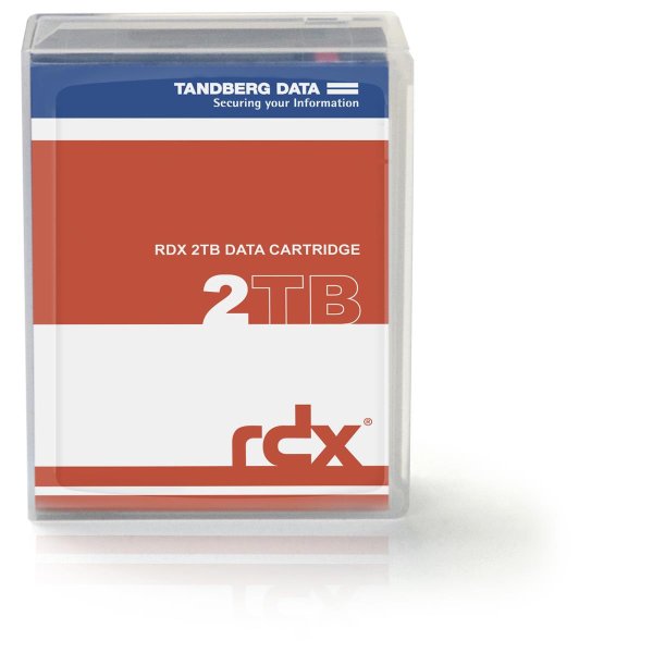 Overland-Tandberg O-T RDX 2TB Kassette, RDX-Kartusche, RDX, 2 TB, 15 ms, Schwarz, RDX QuikStor