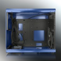 RAIJINTEK Styx, Micro Tower, PC, Blau, micro ATX, Mini-ITX, Aluminium, SPCC, 18 cm