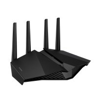 ASUS RT-AX82U, Wi-Fi 6 (802.11ax), Dual-Band (2,4 GHz/5 GHz), Eingebauter Ethernet-Anschluss, Schwarz, Tabletop-Router