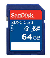 SanDisk 64GB SDXC, 64 GB, SDXC, Klasse 4,...