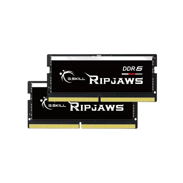 G.Skill Ripjaws F5-5600S4645A16GX2-RS, 32 GB, 2 x 16 GB, DDR5, 5600 MHz, 262-pin SO-DIMM