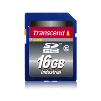 Transcend 16GB SDHC, 16 GB, SDHC, Klasse 10, MLC, 19...