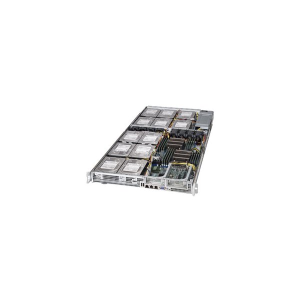 Supermicro 6017R-73THDP+, Intel® C602, LGA 2011 (Socket R), Intel, 8 GT/s, 30 MB, Intel® Xeon®