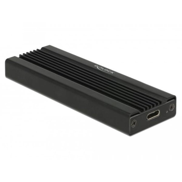 Delock 42600, M.2, USB 3.2 Gen 1 (3.1 Gen 1), Schwarz, Aktivität, Leistung, JMicron JMS583, 10 Gbit/s