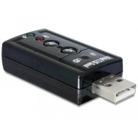 Delock 63926, 7.1 Kanäle, 24 Bit, USB