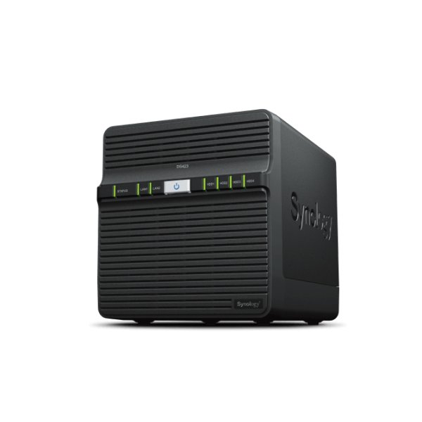 Synology DiskStation DS423, NAS, Realtek, RTD1619B, Schwarz