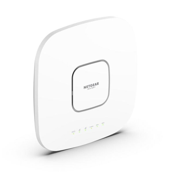 Netgear WAX638E, 4800 Mbit/s, 600 Mbit/s, 4800 Mbit/s, 2400 Mbit/s, IEEE 802.11a, IEEE 802.11ac, IEEE 802.11ax, IEEE 802.11b, IEEE 802.11g, IEEE 802.11n, Multi User MIMO