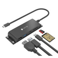 Techly IADAP-USBC-935, Kabelgebunden, USB 3.2 Gen 1 (3.1...