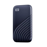 WD My Passport, 2 TB, USB Typ-C, 3.2 Gen 2 (3.1 Gen 2), 1050 MB/s, Passwortschutz, Blau