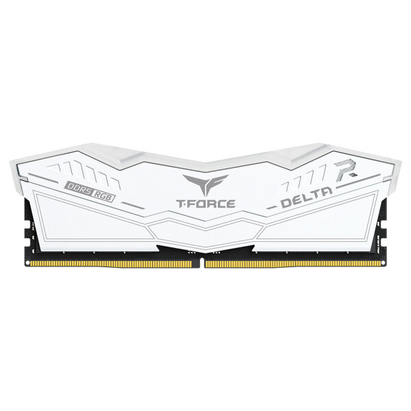 Team Group DELTA RGB DDR5, 48 GB, 2 x 24 GB, DDR5, 8200 MHz, 288-pin DIMM, Weiß