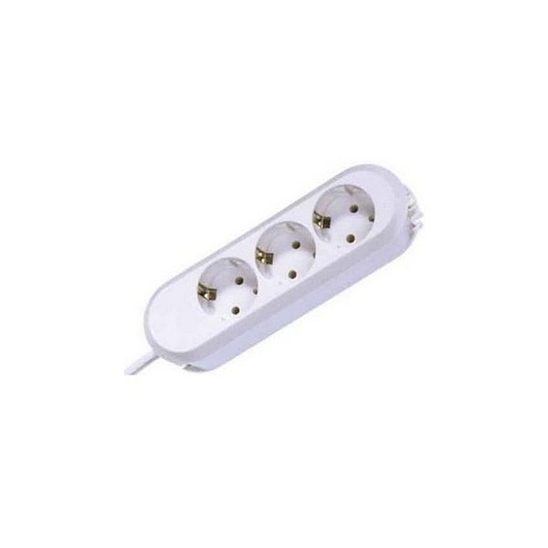 Bachmann SMART 3x Schuko 5m, 5 m, Typ F, Kunststoff, Weiß, Kunststoff, 3 AC-Ausgänge