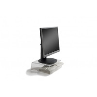 Bakker Q-riser 100 Monitor Stand, Freistehend, 10 kg, 25,4 cm (10"), 76,2 cm (30"), Transparent