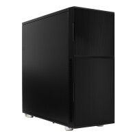 Nanoxia Deep Silence 5 Rev. B, Full Tower, PC, Schwarz, ATX, EATX, micro ATX, Mini-ITX, XL-ATX, Kunststoff, Stahl, Leistung