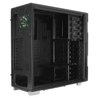 Nanoxia Deep Silence 5 Rev. B, Full Tower, PC, Schwarz, ATX, EATX, micro ATX, Mini-ITX, XL-ATX, Kunststoff, Stahl, Leistung